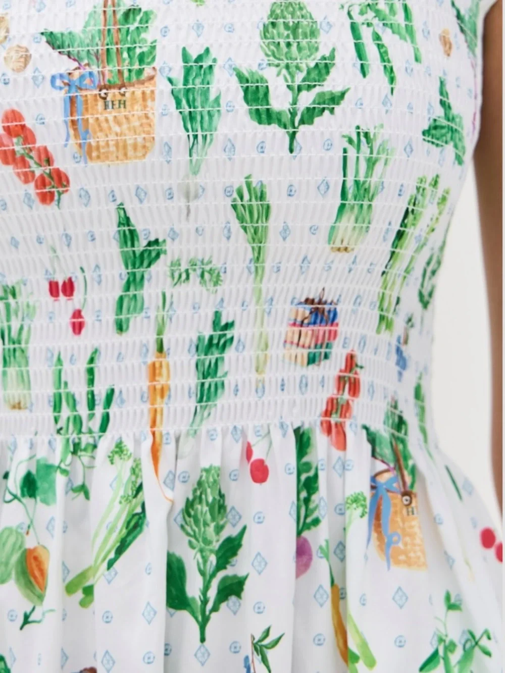 Hill House The Anjuli Nap Dress in Farmer’s Market Multi - Picture 4 of 10